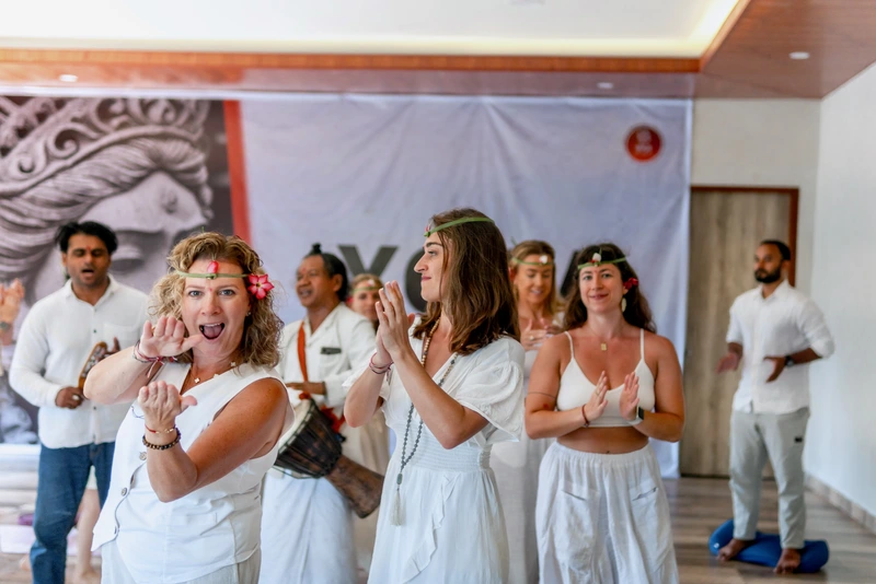 Nature therapy during YTTC in Ubud Bali location