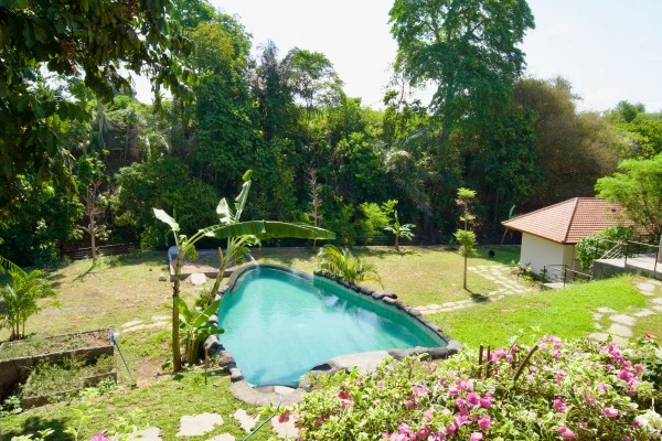 Welcoming yoga students in Bali