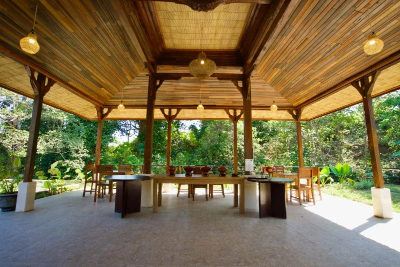 Ashtanga yoga practice led by certified teacher in Bali