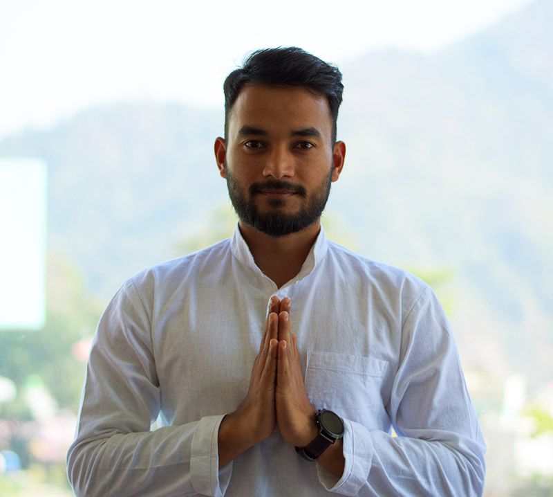 yoga teacher ashish ji
