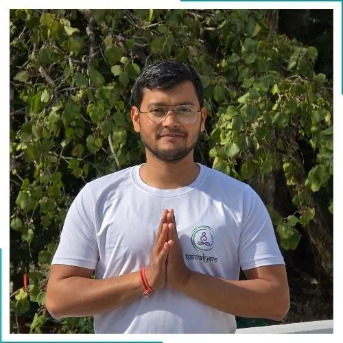 Yoga teacher Rajesh Rawat