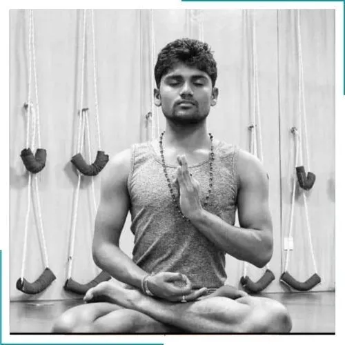 Yoga teacher Sunil Ji